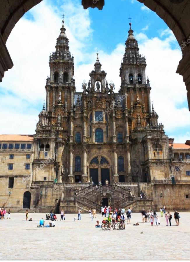 Appartamento Rías Baixas en Ribeira piso céntrico con parking y wifi Esterno foto